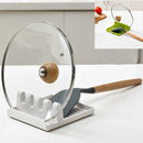 Suporte Organizador de Utensílios de Cozinha – Porta Colheres, Garfos e Espátulas com Base Antiderrapante