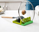Suporte Organizador de Utensílios de Cozinha – Porta Colheres, Garfos e Espátulas com Base Antiderrapante