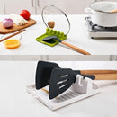 Suporte Organizador de Utensílios de Cozinha – Porta Colheres, Garfos e Espátulas com Base Antiderrapante