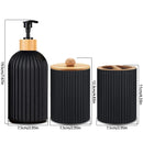 Organizador Decorativo para Banheiro com Dispenser de Sabonete e Suporte para Escovas – Elegância e praticidade para o seu ambiente