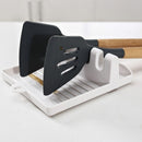 Suporte Organizador de Utensílios de Cozinha – Porta Colheres, Garfos e Espátulas com Base Antiderrapante