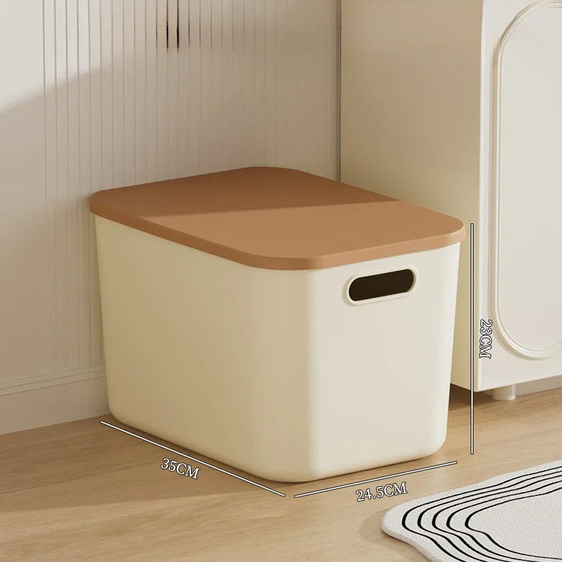 Caixa de Armazenamento Multifuncional –Ideal para Brinquedos, Roupas, Cosméticos e Lanches