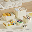 Caixa de Armazenamento Multifuncional –Ideal para Brinquedos, Roupas, Cosméticos e Lanches