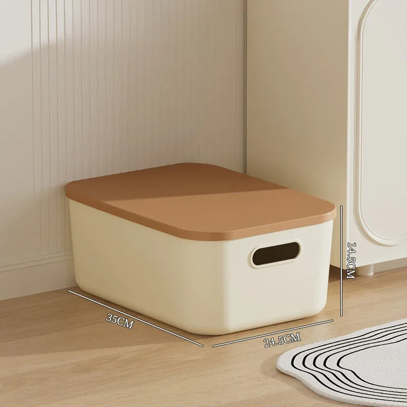 Caixa de Armazenamento Multifuncional –Ideal para Brinquedos, Roupas, Cosméticos e Lanches