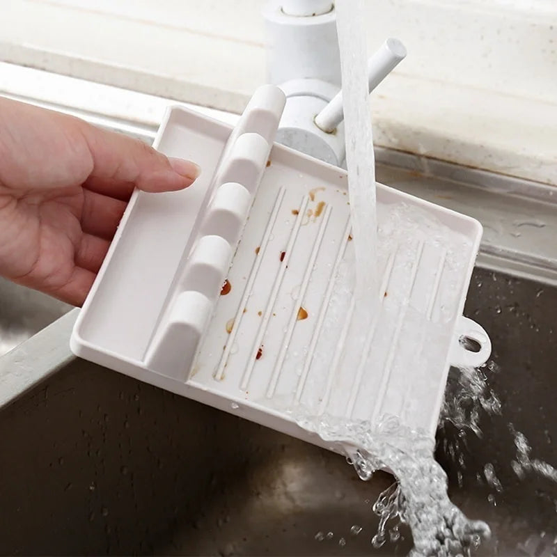Suporte Organizador de Utensílios de Cozinha – Porta Colheres, Garfos e Espátulas com Base Antiderrapante